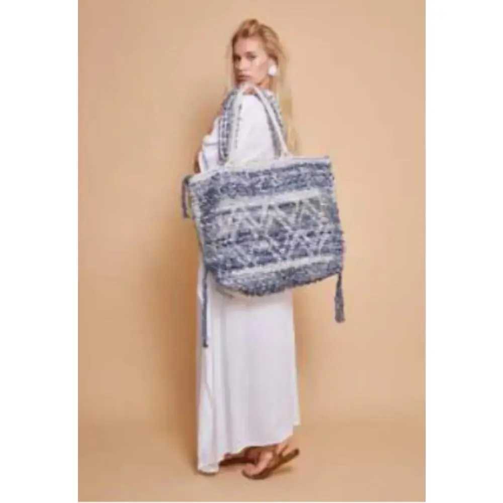 NWOT Gudalupe Design Best Selling Soller Tote - Blue